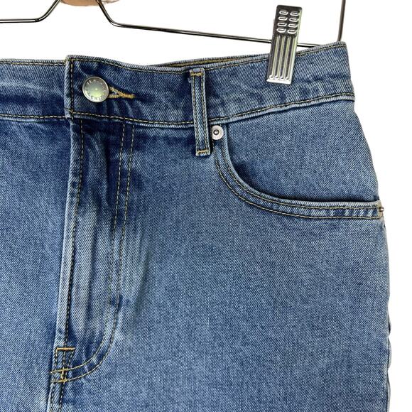 Everlane High Rise Denim Shorts The Way High Short Size 27 - Picture 4 of 12